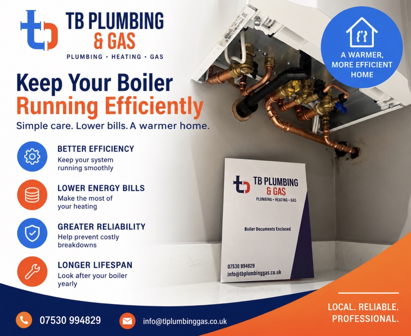 Boiler Efficiency & Maintenance Tips from TB Plumbing & Gas Ltd