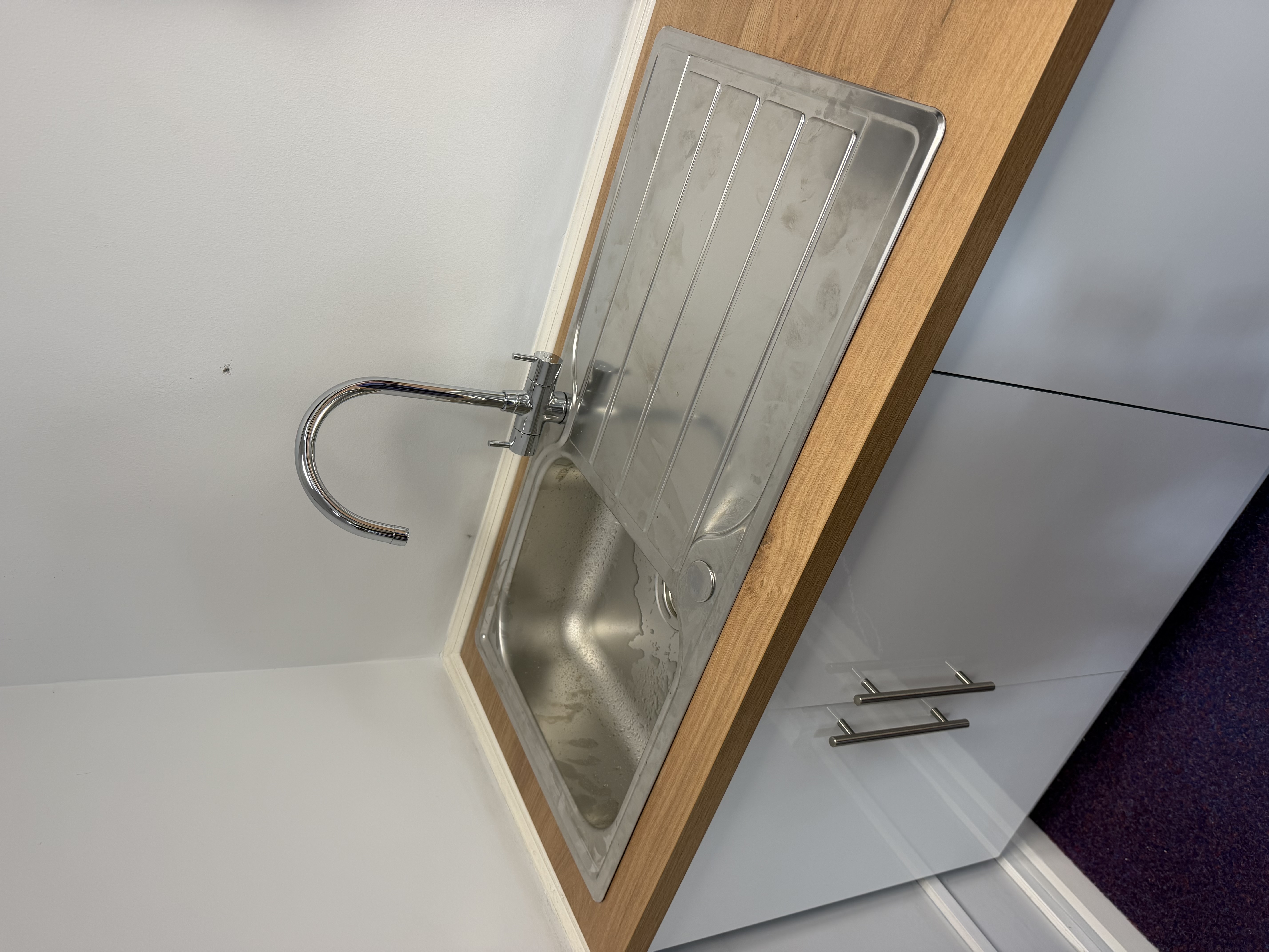 Temporary Kitchen Plumbing Installation in Billericay, Essex